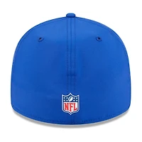 Casquette ajustée New Era Royal Buffalo Bills 2025 Sideline Retro Crown 59FIFTY pour homme
