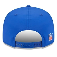 Casquette snapback 9FIFTY à panneau fendu latéral New Era Royal Buffalo Bills 2025 pour homme