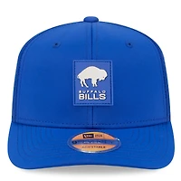 Men's New Era Royal Buffalo Bills 2025 Sideline Throwback 9SEVENTY Trucker Adjustable Hat