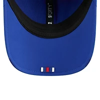 Men's New Era Royal Buffalo Bills 2025 Sideline Throwback M-Crown 9FORTY Adjustable Hat