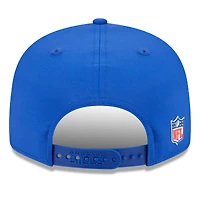 Casquette snapback 9FIFTY à panneau fendu rétro New Era Royal Buffalo Bills 2025 pour homme