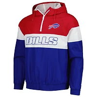 Coupe-vent à glissière quart de tour raglan Buffalo Bills Midnight Royal New Era pour homme