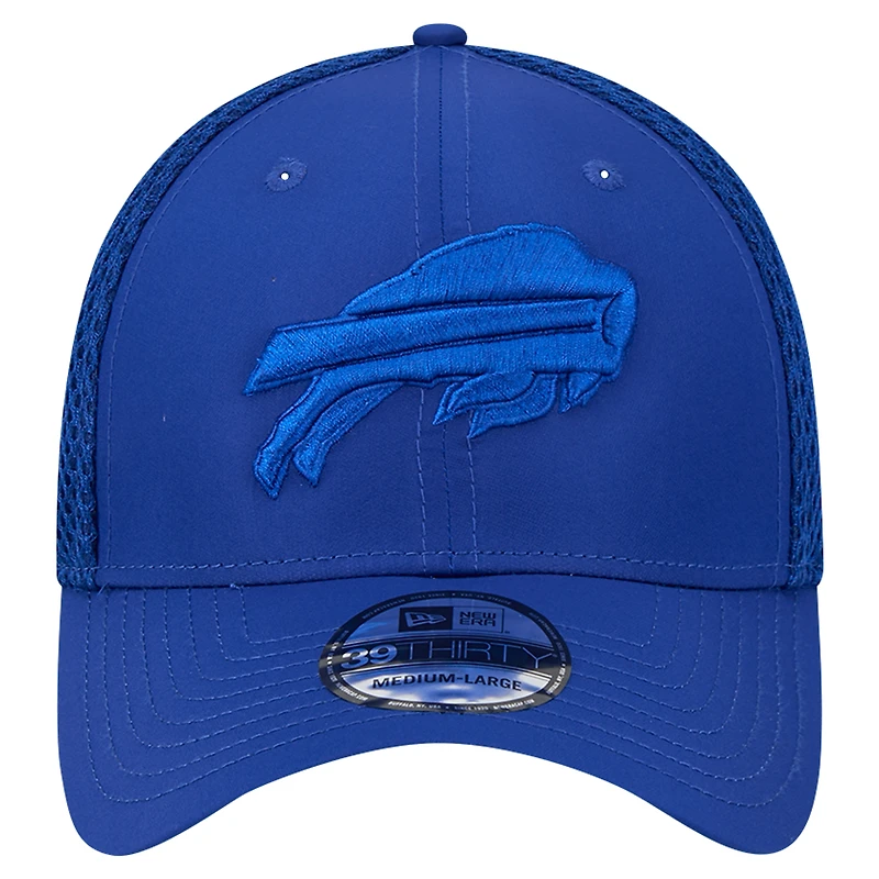 Casquette flexible New Era Royal Buffalo Bills Active Team Tone 39THIRTY pour hommes