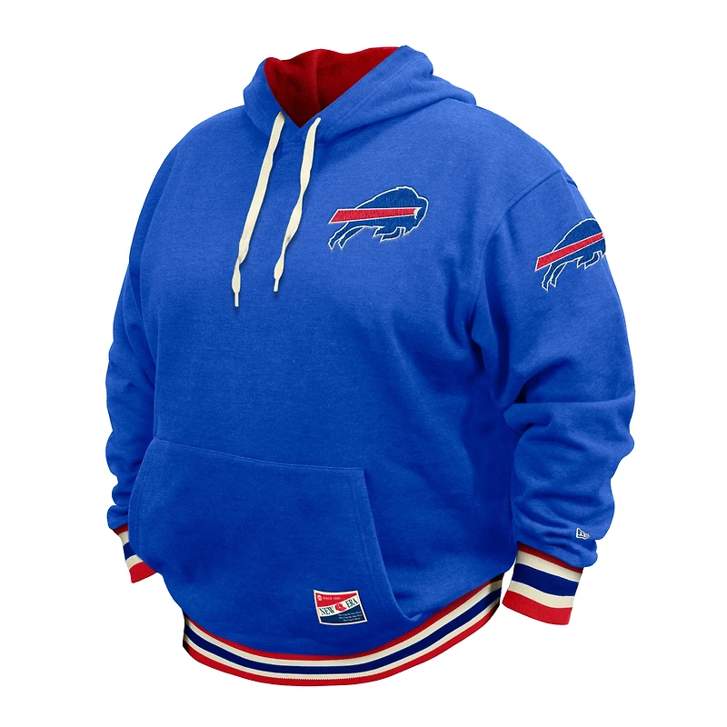 Sweat à capuche Big & Tall NFL Royal Buffalo Bills New Era pour homme