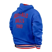 Sweat à capuche Big & Tall NFL Royal Buffalo Bills New Era pour homme