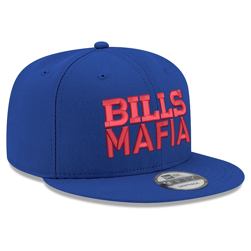 Men's New Era Royal Buffalo Bills Bills Mafia 9FIFTY Snapback Hat