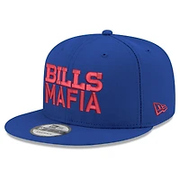 Casquette snapback New Era Royal Buffalo Bills Bills Mafia 9FIFTY pour homme