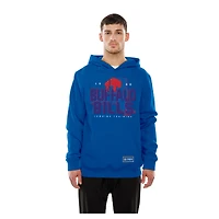 Men's New Era Royal Buffalo Bills Combine Authentic Local State Throwback Hoodie