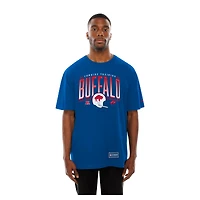 Men's New Era  Royal Buffalo Bills Combine Authentic Training Throwback T-Shirt