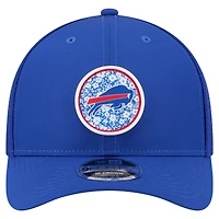 Men's New Era  Royal Buffalo Bills Floral 9FORTY M-Crown Trucker Adjustable Hat