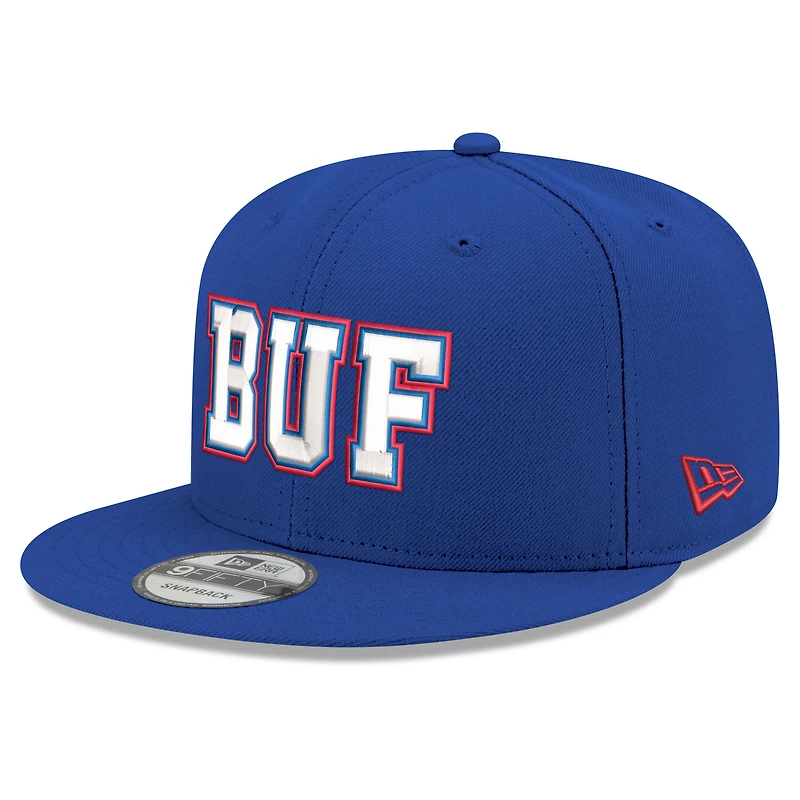 Men's New Era Royal Buffalo Bills Highmark Stadium Inaugural Season 9FIFTY Snapback Hat