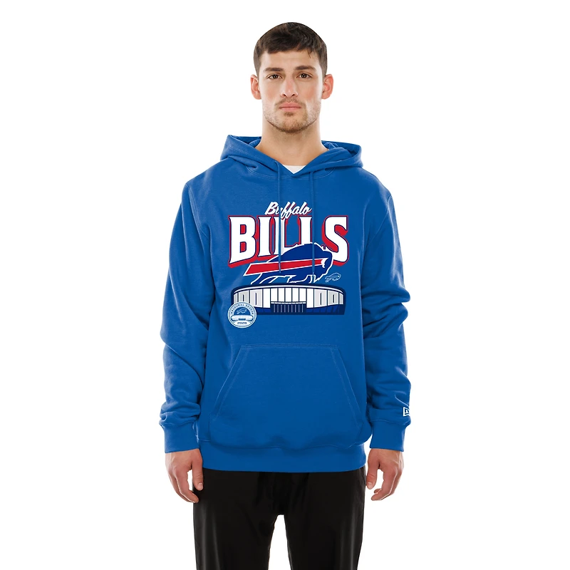 Men's New Era Royal Buffalo Bills Highmark Stadium Inaugural Season Hoodie