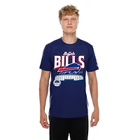 T-shirt New Era pour homme, édition spéciale saison inaugurale des Royal Buffalo Bills au Highmark Stadium