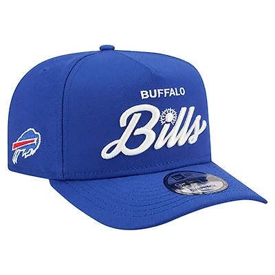 Casquette Snapback A-Frame 9FIFTY pour homme New Era Royal Buffalo Bills Local Play