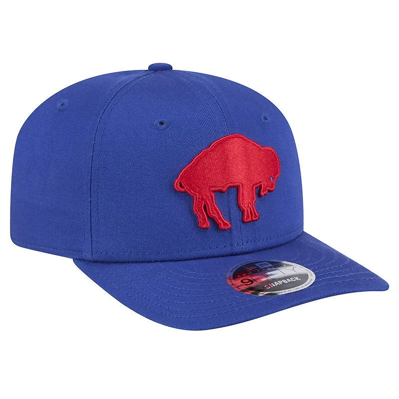 Casquette à visière plate à profil bas 9FIFTY des Royal Buffalo Bills de New Era pour homme