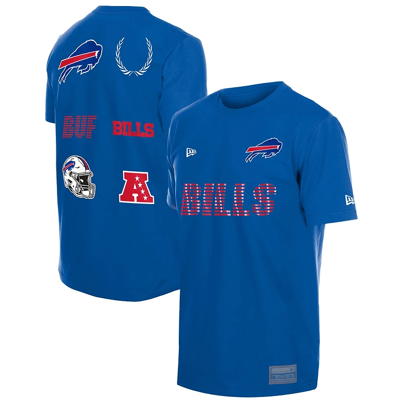 Men's New Era Royal Buffalo Bills Match T-Shirt