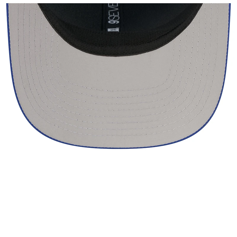 Men's New Era Royal Buffalo Bills Micro Badge 9SEVENTY Adjustable Hat