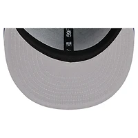 Casquette ajustée New Era Royal Buffalo Bills Overlap Wordmark 59FIFTY pour homme