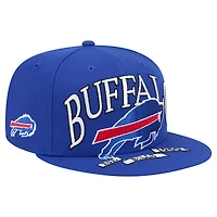 Men's New Era Royal Buffalo Bills  Oversized 59FIFTY Fitted Hat