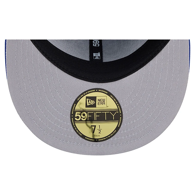 Men's New Era Royal Buffalo Bills Oversized 59FIFTY Fitted Hat