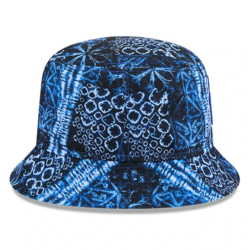Men's New Era Royal Buffalo Bills Shibori Bucket Hat