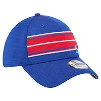 Men's New Era  Royal Buffalo Bills Stripes 39THIRTY Flex Hat