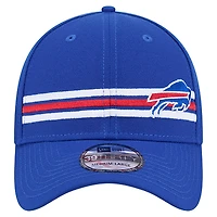 Men's New Era Royal Buffalo Bills Stripes 39THIRTY Flex Hat