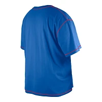 Men's New Era Royal Buffalo Bills Third Down Big & Tall Puff Print T-Shirt