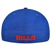Casquette extensible New Era Royal Buffalo Bills 39THIRTY à motif camouflage ton sur pour homme