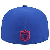 Men's New Era Royal Buffalo Bills Tri-Hit 59FIFTY Fitted Hat