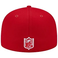 Men's New Era Scarlet Buffalo Bills 1998 Hawaii Pro Bowl Main Patch 59FIFTY Fitted Hat