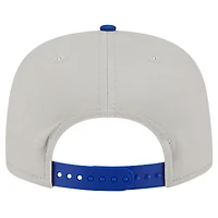 Men's New Era Stone/Royal Buffalo Bills Athletic Golfer Snapback Hat