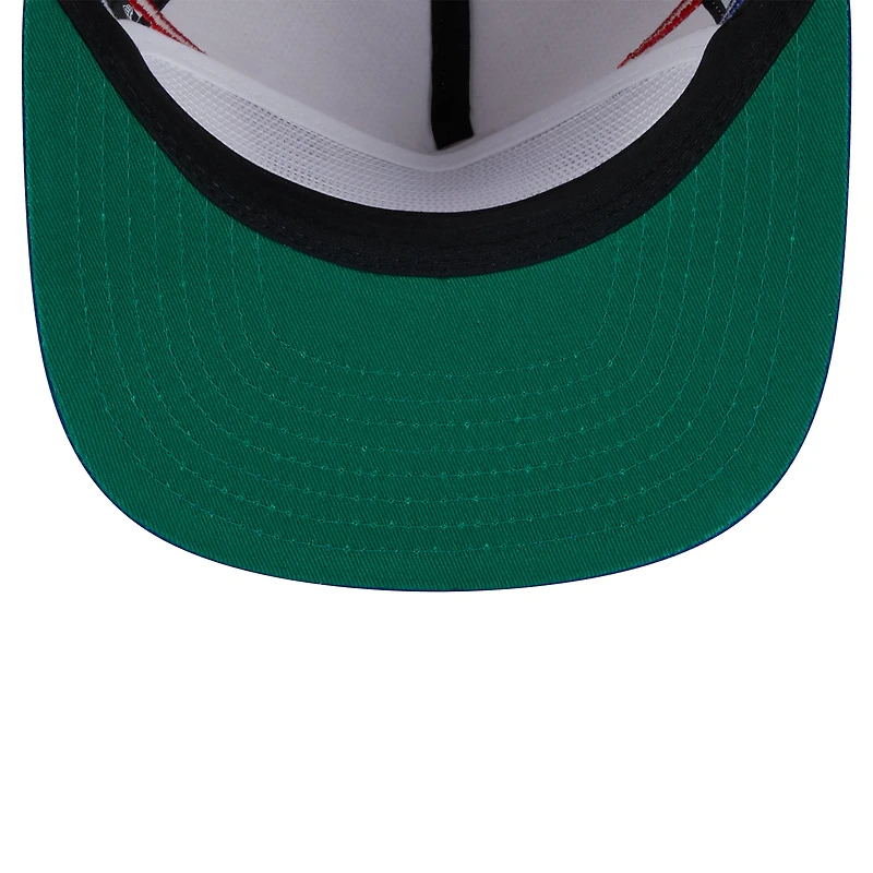 Men's New Era Stone/Royal Buffalo Bills Athletic Golfer Snapback Hat