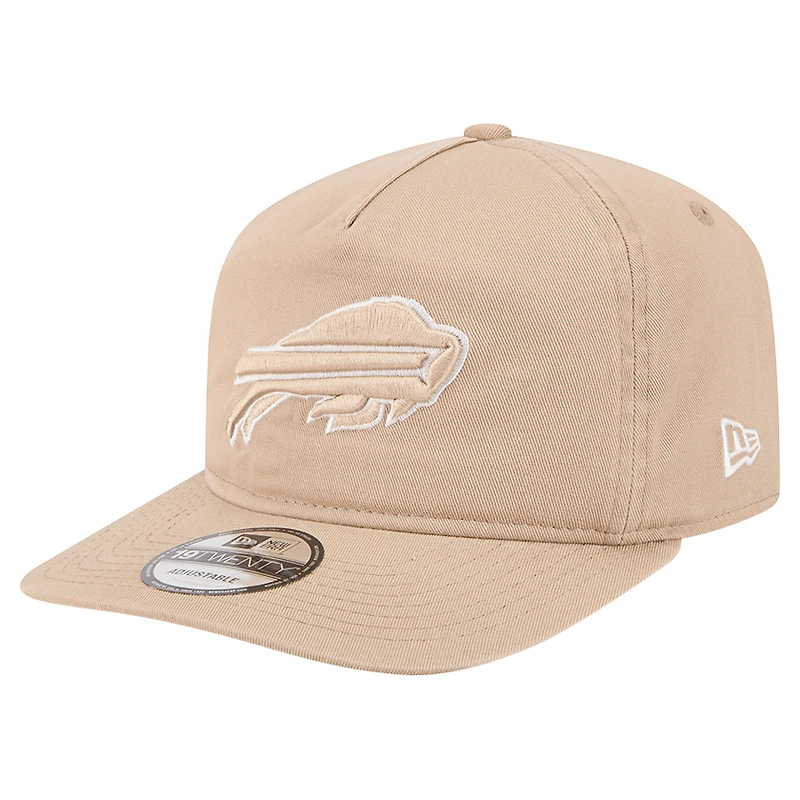 Casquette ajustable Buffalo Bills 19TWENTY de New Era pour homme, couleur beige