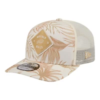 Casquette trucker ajustable New Era Buffalo Bills Tonal Palm COOLERA 9SEVENTY pour homme