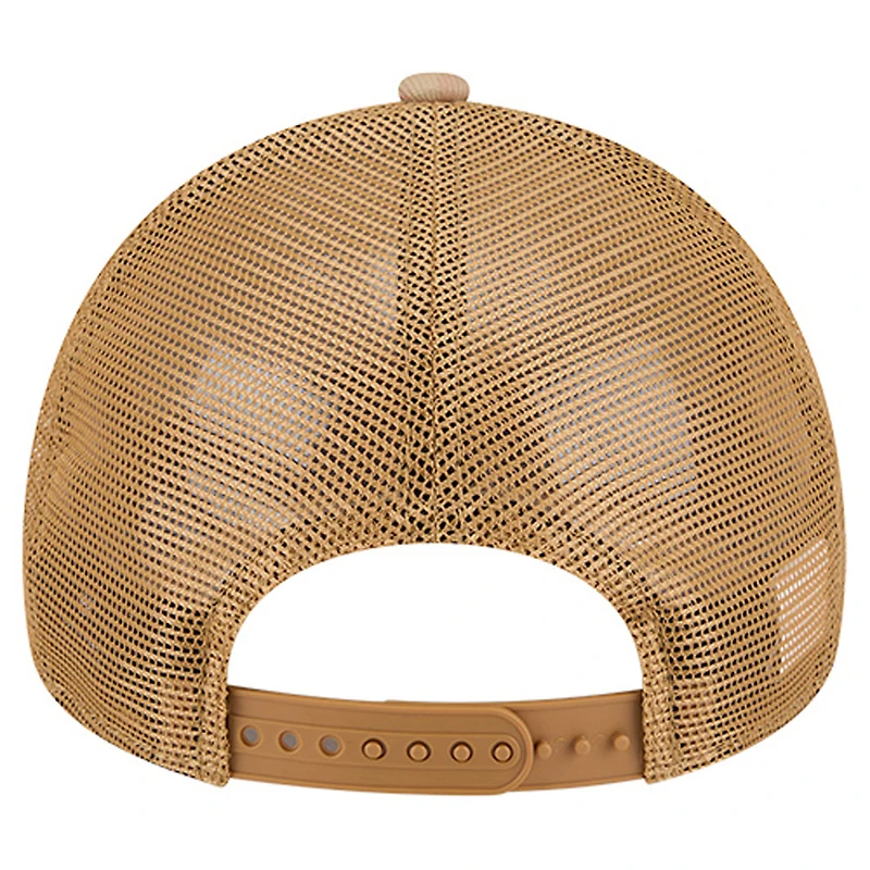 Men's New Era Tan Buffalo Bills Wheat Camo 9FORTY Adjustable Hat