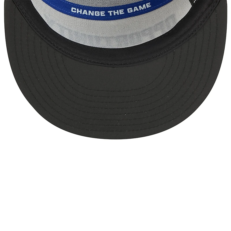 Men's New Era White/Black Buffalo Bills 2025 Inspire Change Split Panel 9FIFTY Snapback Hat