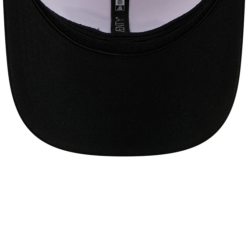 Casquette ajustable New Era blanche et noire Buffalo Bills 2026 NFL Draft 9SEVENTY pour homme