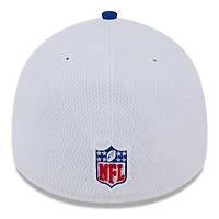 Casquette Flex Line 39THIRTY Sideline 2023 New Era pour homme, blanc/royal Buffalo Bills