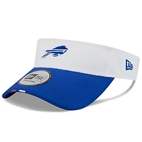 Visière ajustable New Era pour homme, blanc/bleu royal, Buffalo Bills, NFL Training Camp 2025