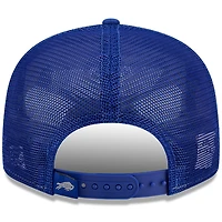 Men's New Era  White/Royal Buffalo Bills 2025 Rivalries Collection Team Split Panel 9FIFTY Snapback Hat