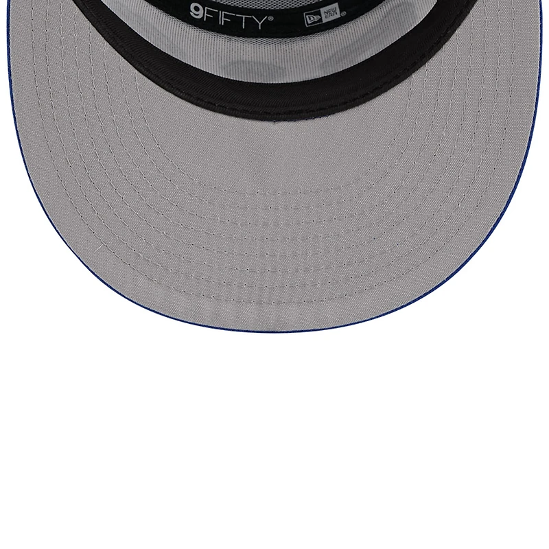 Men's New Era  White/Royal Buffalo Bills 2025 Rivalries Collection Team Split Panel 9FIFTY Snapback Hat