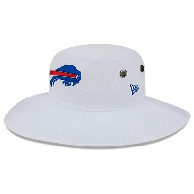 Casquette bob Panama Buffalo Bills 2023 NFL Training Camp New Era pour homme, blanche