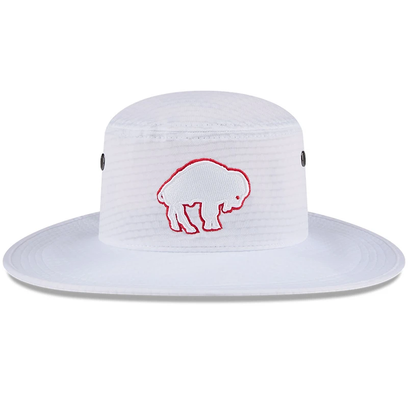Bob New Era blanc Buffalo Bills 2024 NFL Training Camp Panama pour homme