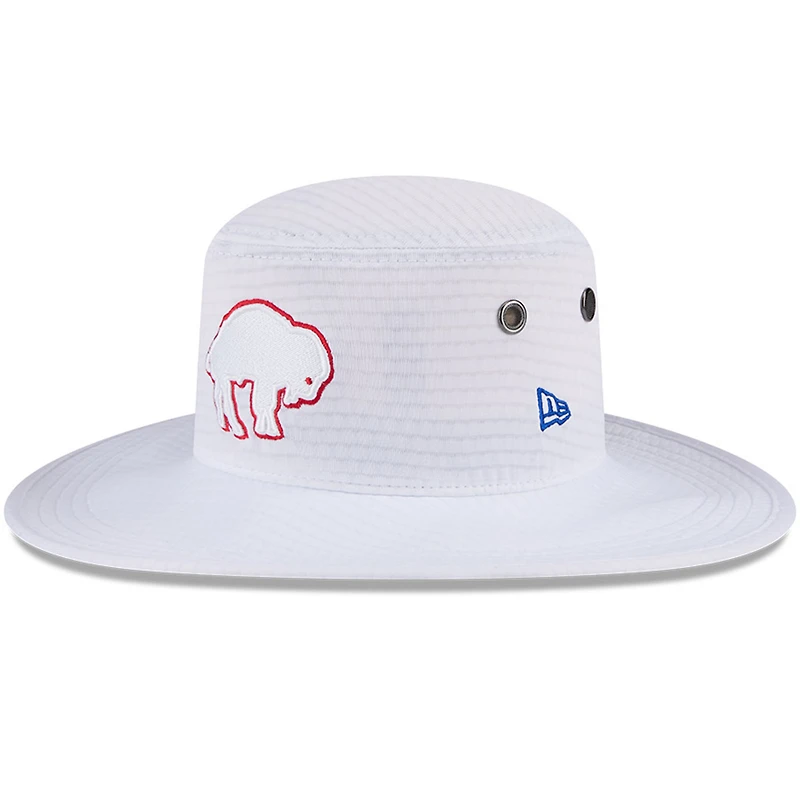 Bob New Era blanc Buffalo Bills 2024 NFL Training Camp Panama pour homme
