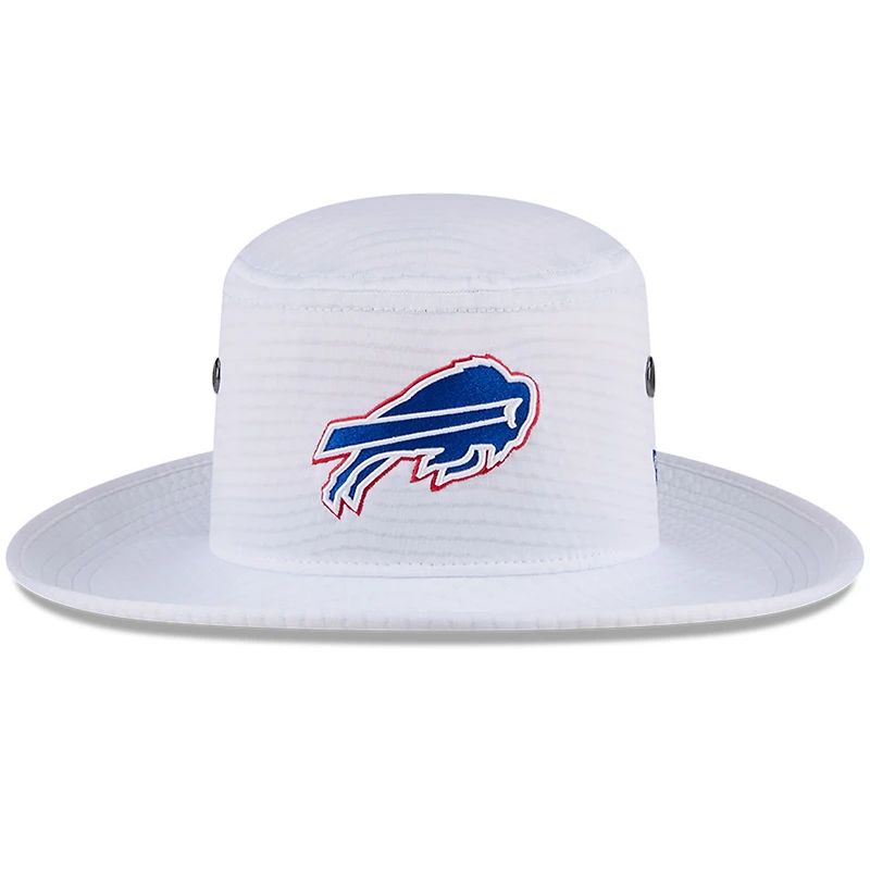 Bob New Era blanc Buffalo Bills 2024 NFL Training Camp Panama pour homme
