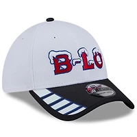 Men's New Era  White Buffalo Bills 2025 Rivalries Collection Fan Pack 39THIRTY Flex Hat