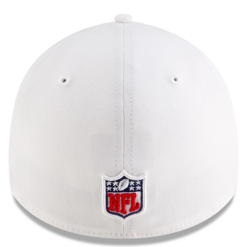 Casquette 39THIRTY Flex blanche New Era pour homme, collection Rivalries 2025 des Buffalo Bills