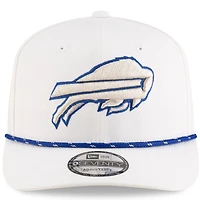 Casquette ajustable New Era 9SEVENTY blanche Buffalo Bills 2025 Rivalries Collection On-Field pour homme