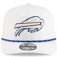 Casquette ajustable 9SEVENTY blanche New Era pour homme, collection Rivalries 2025 des Buffalo Bills
